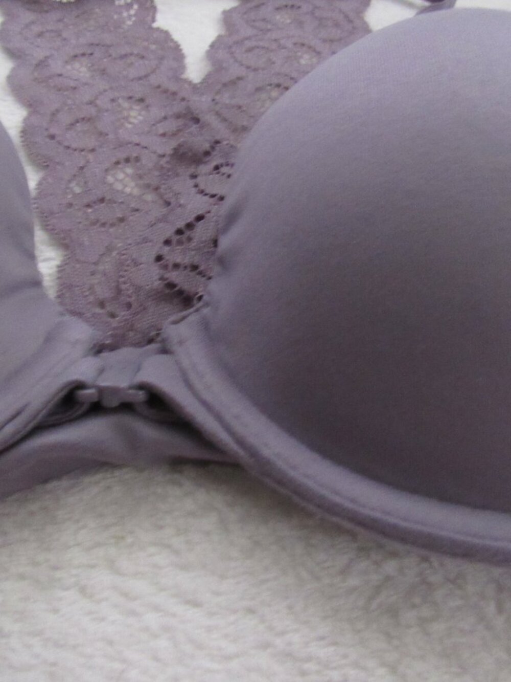 Victoria's Secret Racerback Perfect Coverage Bra Size 34B USED - Picture 2 of 5